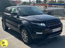 Negro Usado 2013 Land Rover Range Rover evoque Pure SUV | 12.999 € (Precio justo)