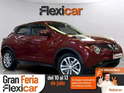 Rojo Usado 2017 Nissan Juke Acenta SUV | 11.490 € (Precio justo)
