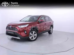 Rojo Usado 2021 Toyota RAV4 Hybrid Advance SUV | 27.400 € (Precio justo)