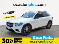 Blanco Usado 2019 Mercedes GLC250 SUV | 32.900 € (Precio justo)