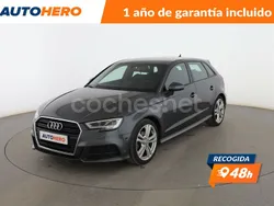 Gris / plata Usado 2019 Audi A3 Sportback S-Line Berlina | 21.699 € (Buen precio)