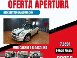 Blanco Usado 2008 Mini Cooper Cabriolet Descapotable | 6995 € (Buen precio)