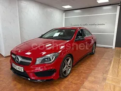 Granate Usado 2014 Mercedes CLA200 AMG line Berlina | 19.899 € (Precio justo)