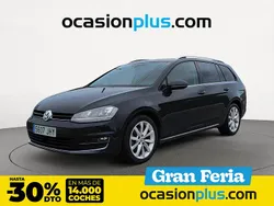 Gris Usado 2015 VW Golf VII Sportline Familiar | 16.300 € (Precio justo)