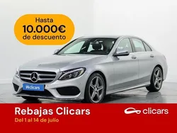 Gris Usado 2016 Mercedes C220 Berlina | 22.490 € (Precio justo)