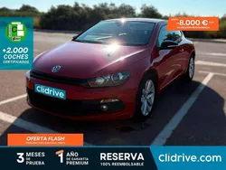 Rojo Usado 2010 VW Scirocco Coupe | 10.490 € (Precio justo)