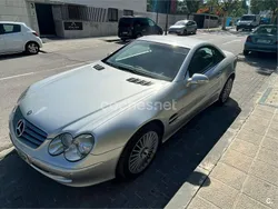 Gris / plata Usado 2002 Mercedes SL500 Descapotable | 14.500 € (Buen precio)