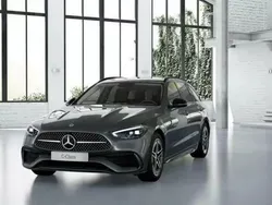 Gris Nuevo 2025 Mercedes C220 Familiar | 56.700 € (Precio justo)