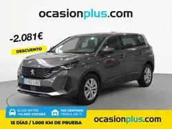 Gris Usado 2021 Peugeot 5008 Active Monovolumen | 22.900 € (Precio justo)