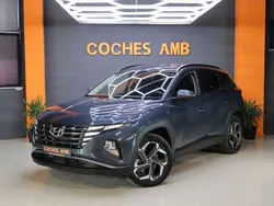 Azul Usado 2021 Hyundai Tucson SUV | 26.950 € (Precio justo)