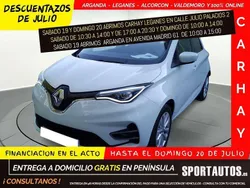 Blanco Usado 2020 Renault Zoe Intens Utilitario | 12.990 € (Precio justo)