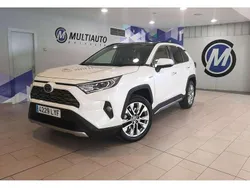 Blanco Usado 2022 Toyota RAV4 Hybrid Luxury SUV | 37.900 € (Precio justo)