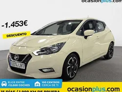 Beige Usado 2021 Nissan Micra Acenta Utilitario | 14.537 € (Un poco caro)