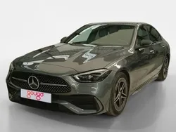 Gris Usado 2022 Mercedes C200 AMG line Berlina | 38.200 € (Precio justo)