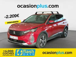 Rojo Usado 2021 Peugeot 3008 Allure SUV | 20.450 € (Buen precio)