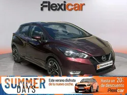 Rojo Usado 2021 Nissan Micra Utilitario | 13.790 € (Precio justo)