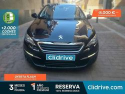 Negro Usado 2016 Peugeot 308 Style Utilitario | 5290 € (Precio justo)