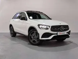 Blanco Usado 2022 Mercedes GLC220 SUV | 42.999 € (Precio justo)