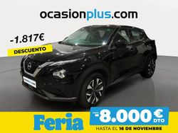 Negro Usado 2024 Nissan Juke Acenta SUV | 19.450 € (Precio justo)