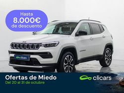 Blanco Usado 2023 Jeep Compass Limited SUV | 25.490 € (Precio justo)