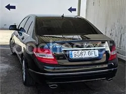 Negro Usado 2008 Mercedes C280 Avantgarde Berlina | 11.000 € (Buen precio)