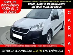 Blanco Usado 2018 Peugeot Partner Monovolumen | 8990 € (Precio justo)
