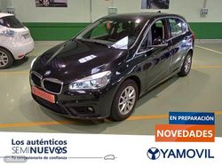 Negro Usado 2016 BMW 218 Active Tourer Monovolumen | 16.980 € (Precio justo)