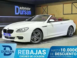 Blanco Usado 2012 BMW 640 Cabriolet Comfort Edition Descapotable | 32.490 € (Buen precio)