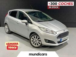Plateado Usado 2016 Ford Fiesta Titanium Utilitario | 10.890 € (Precio justo)
