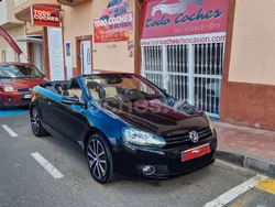 Negro Usado 2012 VW Golf Cabriolet Descapotable | 12.990 € (Precio justo)