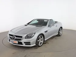 Gris Usado 2015 Mercedes SLK250 Descapotable | 25.399 €