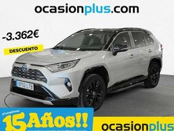 Plateado Usado 2021 Toyota RAV4 Hybrid Style SUV | 33.628 € (Un poco caro)