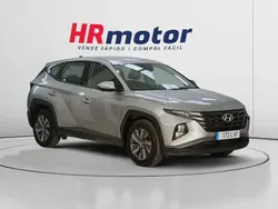 Gris Usado 2021 Hyundai Tucson SUV | 17.990 € (Precio justo)