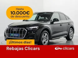 Negro Usado 2022 Audi Q5 Sportback Advanced SUV | 40.990 € (Precio justo)
