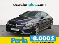 Azul Usado 2016 Mercedes C220 AMG Coupe | 22.990 € (Precio justo)