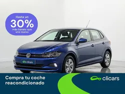 Azul Usado 2019 VW Polo Advance Berlina | 13.290 € (Precio justo)