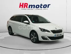 Blanco Usado 2015 Peugeot 308 Allure Familiar | 7790 € (Precio justo)