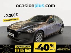 Gris / plata Usado 2025 Mazda 3 Prime-Line Berlina | 23.290 € (Precio justo)