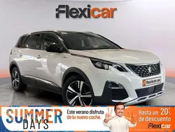 Blanco Usado 2017 Peugeot 5008 GT-line Monovolumen | 18.790 € (Buen precio)