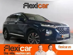 Azul Usado 2020 Hyundai Santa Fe SUV | 25.990 € (Un poco caro)