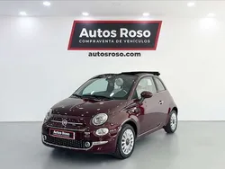 Rojo Usado 2021 Fiat 500C Dolcevita Descapotable | 10.990 € (Precio justo)