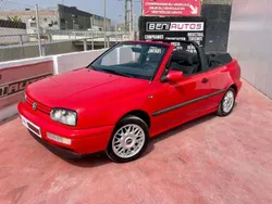 Rojo Usado 1995 VW Golf Cabriolet Descapotable | 6990 €