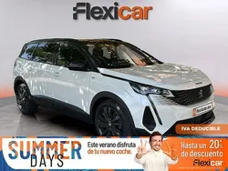 Blanco Usado 2021 Peugeot 5008 GT Monovolumen | 25.790 € (Un poco caro)