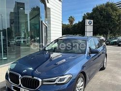 Azul Usado 2021 BMW 530 Familiar | 37.700 € (Buen precio)
