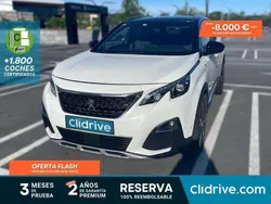 Blanco Usado 2018 Peugeot 3008 GT-line SUV | 14.290 € (Buen precio)