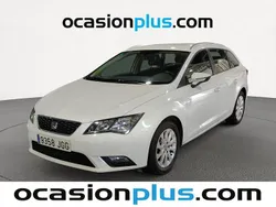 Blanco Usado 2015 Seat Leon ST Reference Familiar | 9700 € (Precio justo)
