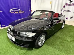 Negro Usado 2008 BMW 118 Cabriolet Descapotable | 8900 € (Precio justo)