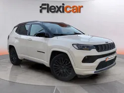 Blanco Usado 2021 Jeep Compass Limited SUV | 17.290 € (Precio justo)