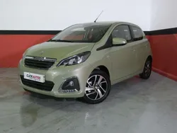 Verde Usado 2021 Peugeot 108 Allure Utilitario | 10.100 € (Precio justo)