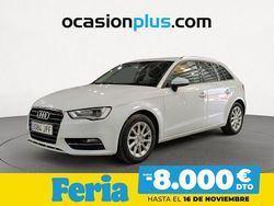 Blanco Usado 2016 Audi A3 Attraction Berlina | 15.450 € (Precio justo)